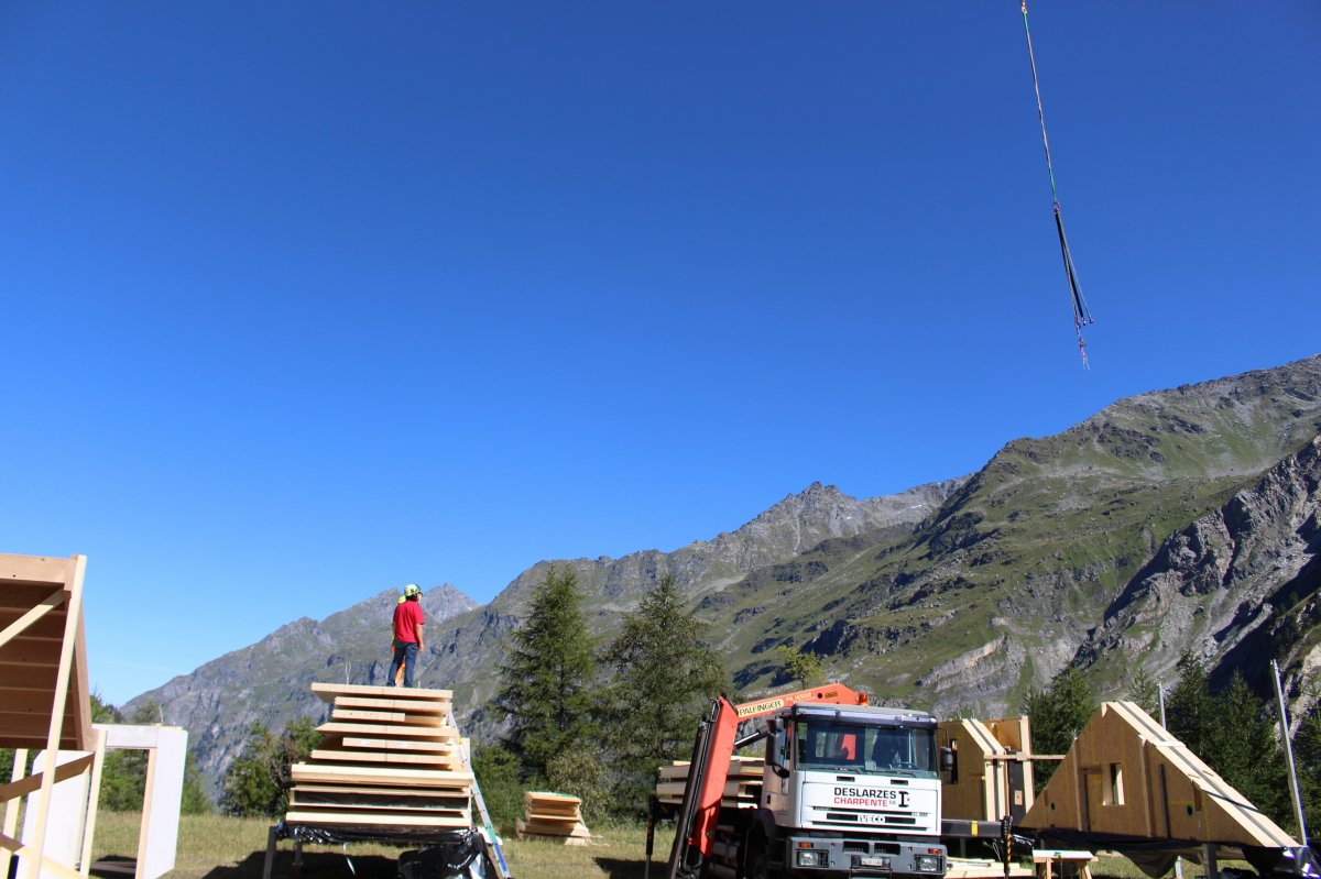 Transformation de la Cabane CHANRION